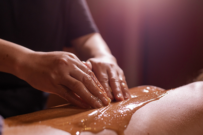 SPA: пилинг + питательный крем