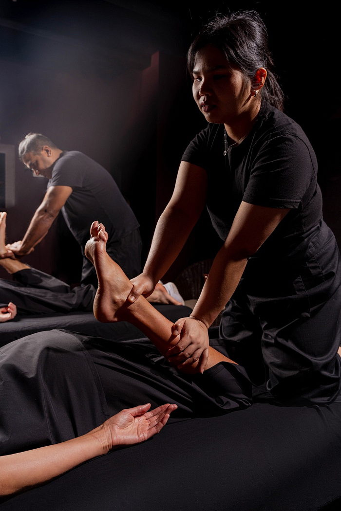 Традиционный тайский массаж в кимоно