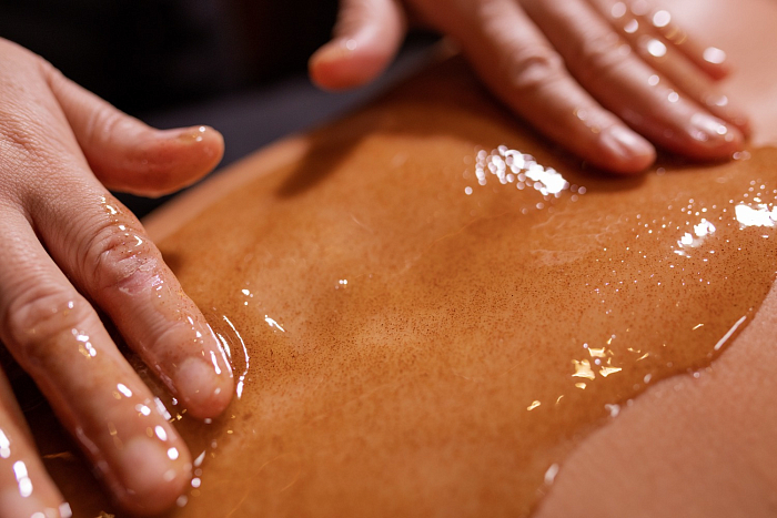 SPA: пилинг + питательный крем